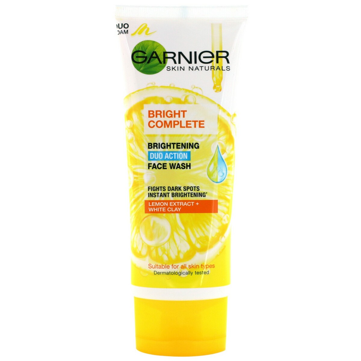 Garnier Face Wash Light Complete Duo Action 100g