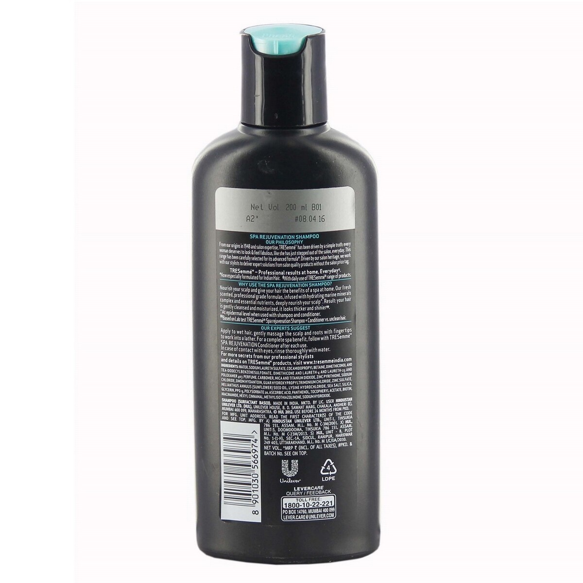 TRESemme Shampoo Hair Spa Rejuvenation 200ml