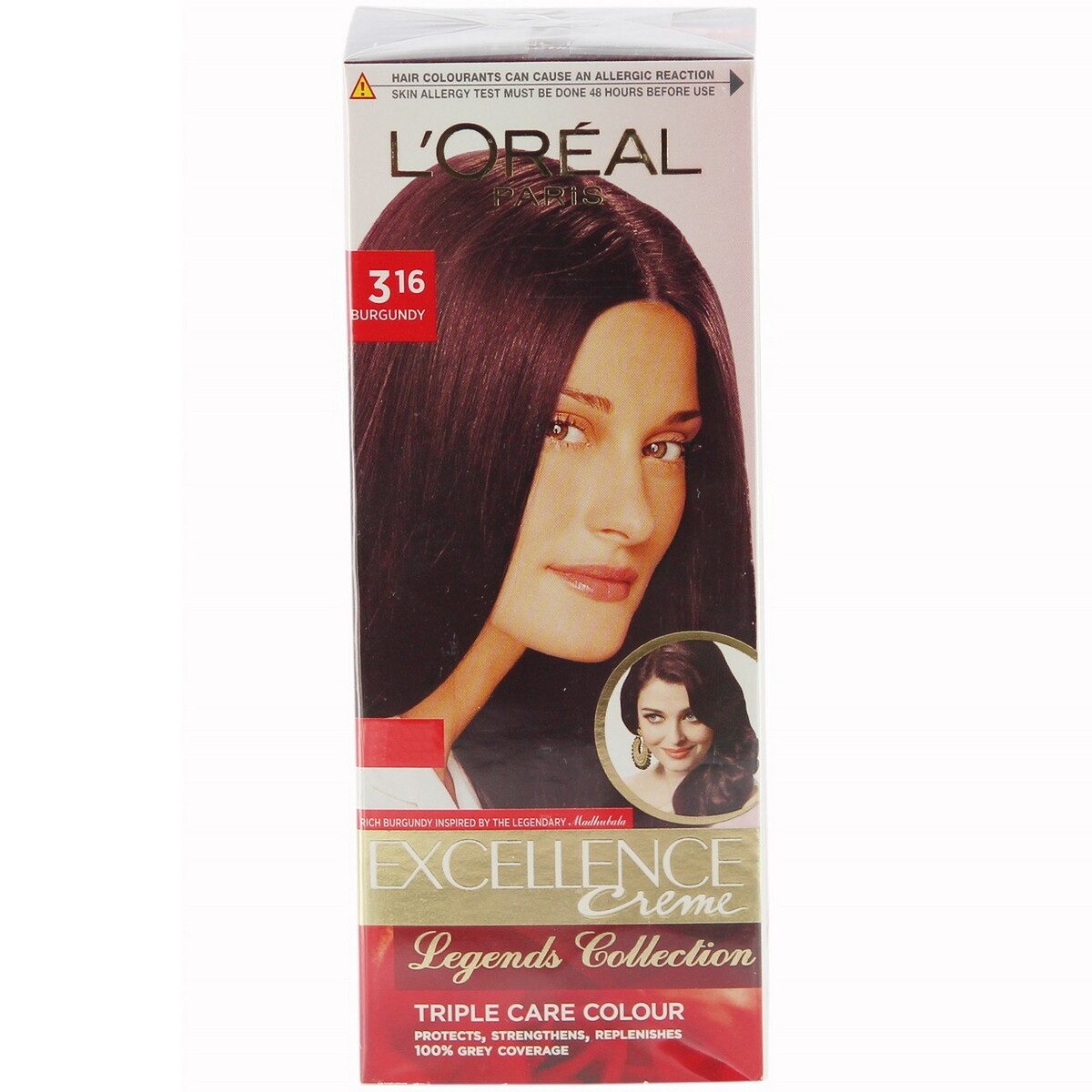 Buy L'Oreal Paris Excellence Creme Hair Colour Burgundy 26g Online - Lulu  Hypermarket India