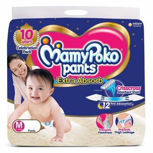 MamyPoko Baby Diapers Medium 66 Units