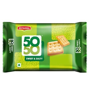 Britannia 50-50 Sweet & Salty Biscuits 200g