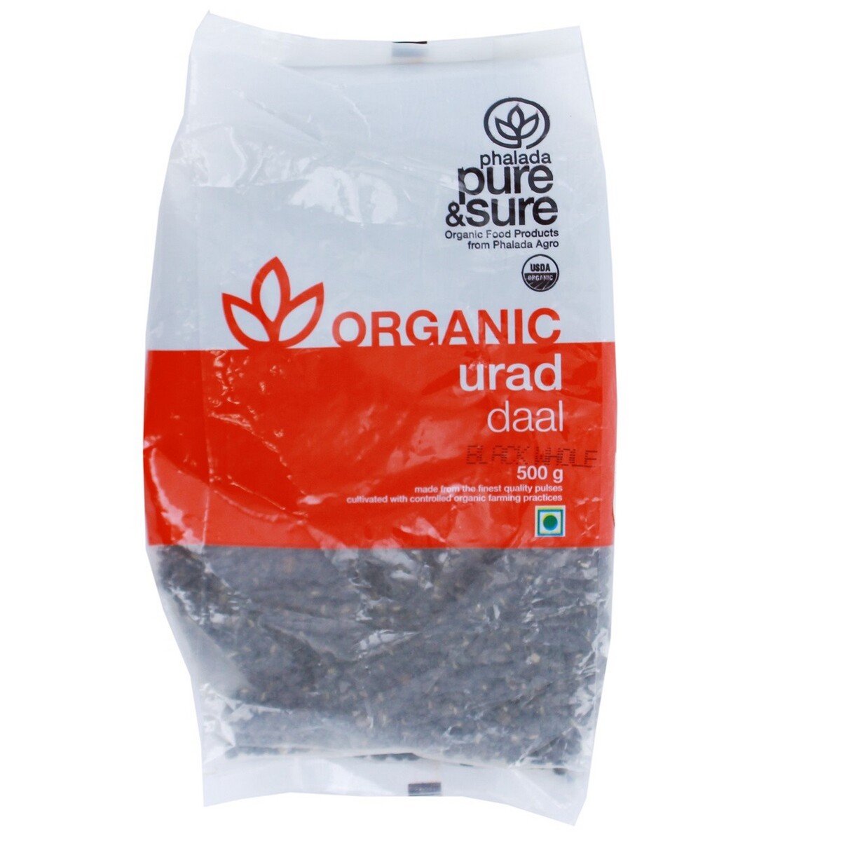 Pure & Sure Organic Urad Daal Whole Black 500g