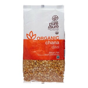 Pure & Sure Organic Chana Daal 500g