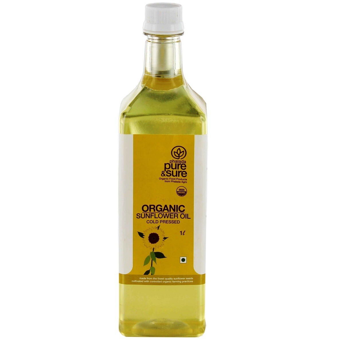 Pure & Sure Organic Sun Flower Oil 1 Liter
