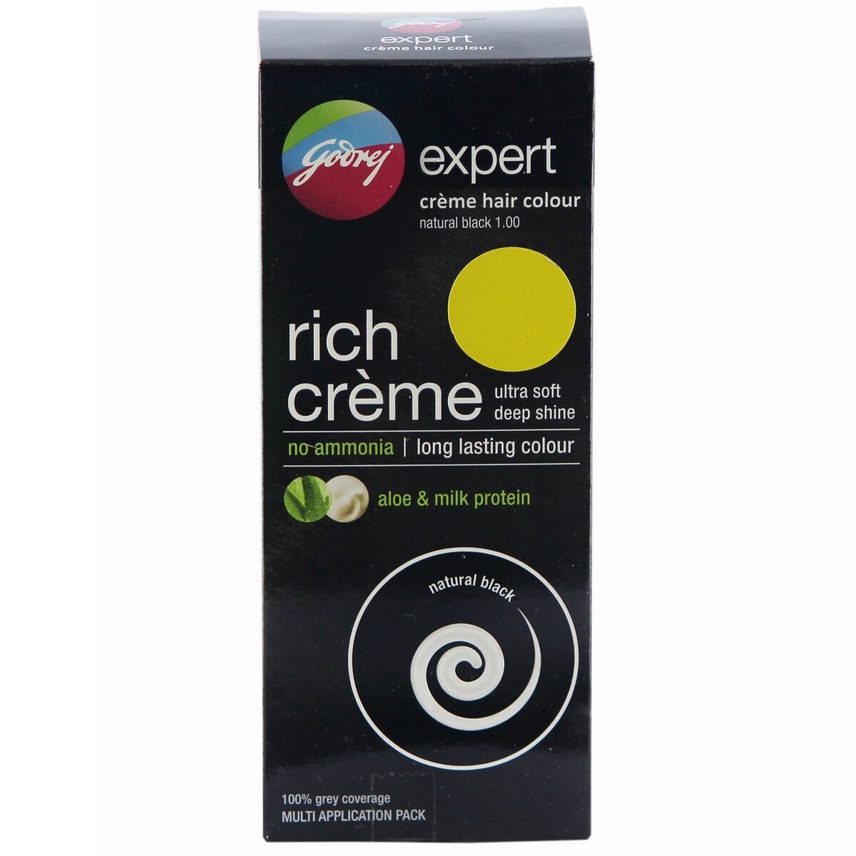 Godrej Expert Rich Creme Hair Colour Natural Black 20g
