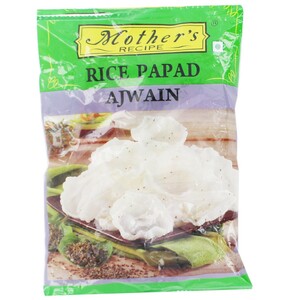 Mother's Recipe Rice Papad Ajwain 75g