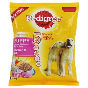 Pedigree Dog Food Chicken & Milk Puppy 100g