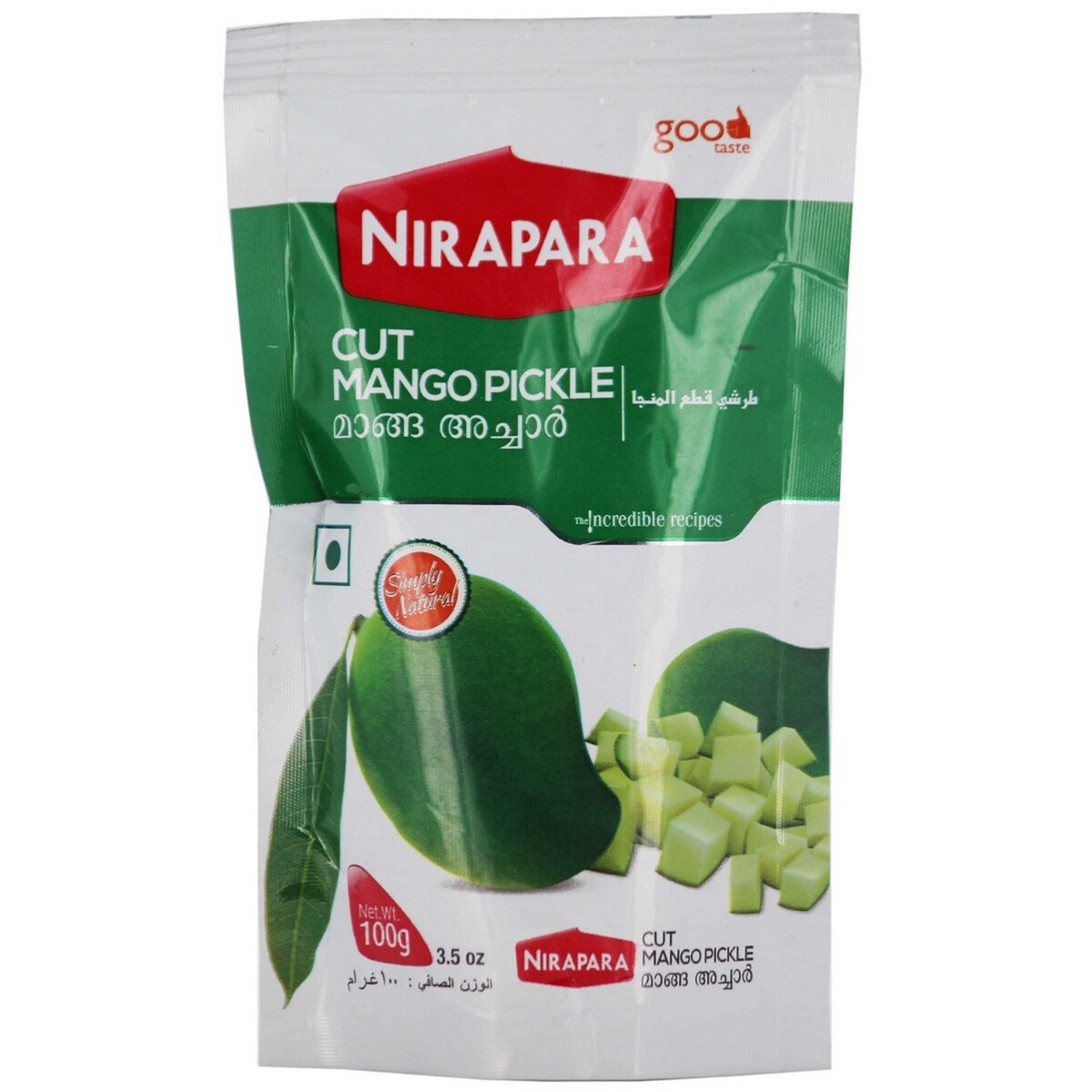 Nirapara Cut Mango Pickle 500g
