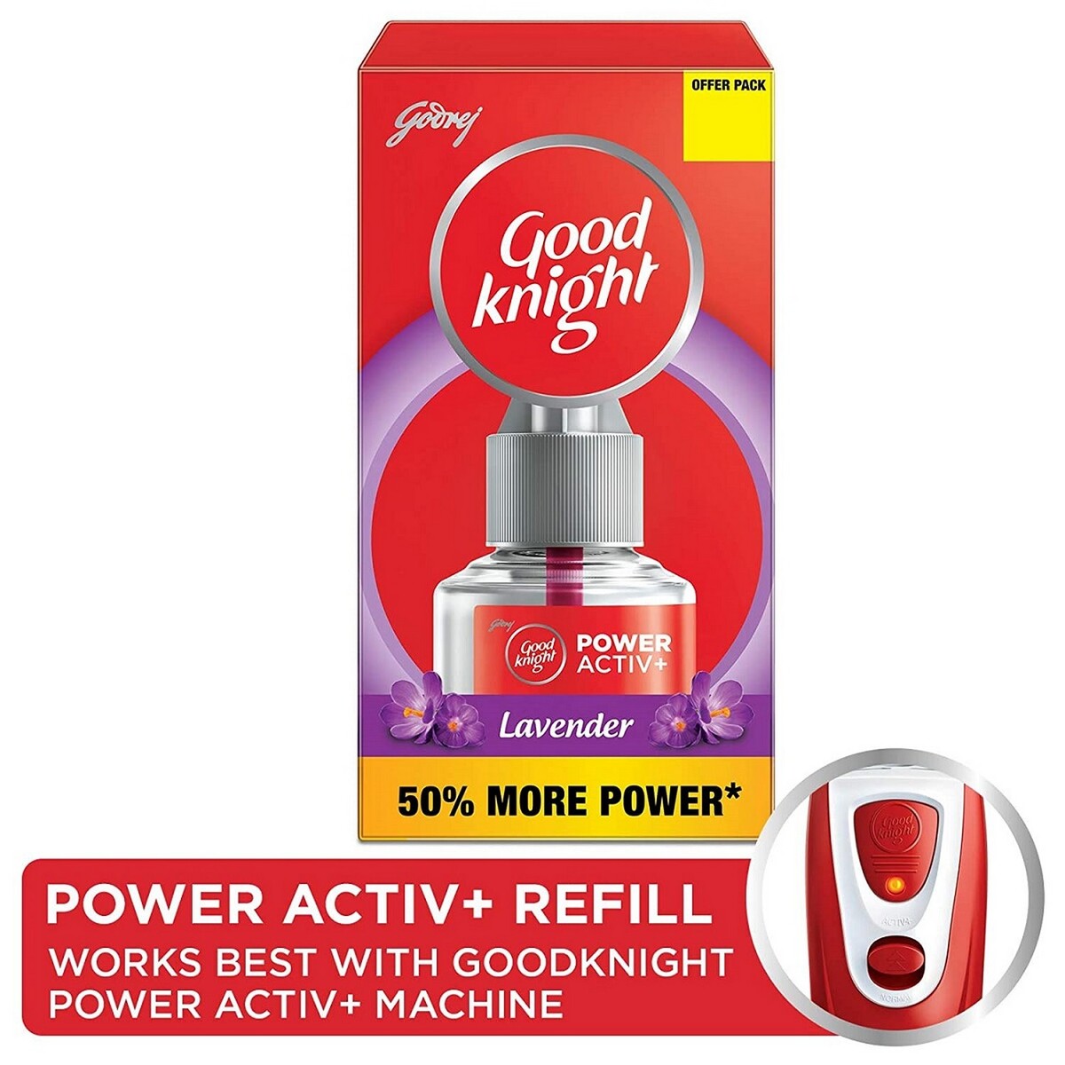 Good Knight Active + Lavender Combo Pack