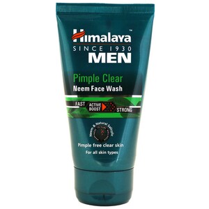 Himalaya Face Wash Men Pimple Clear Neem 50ml