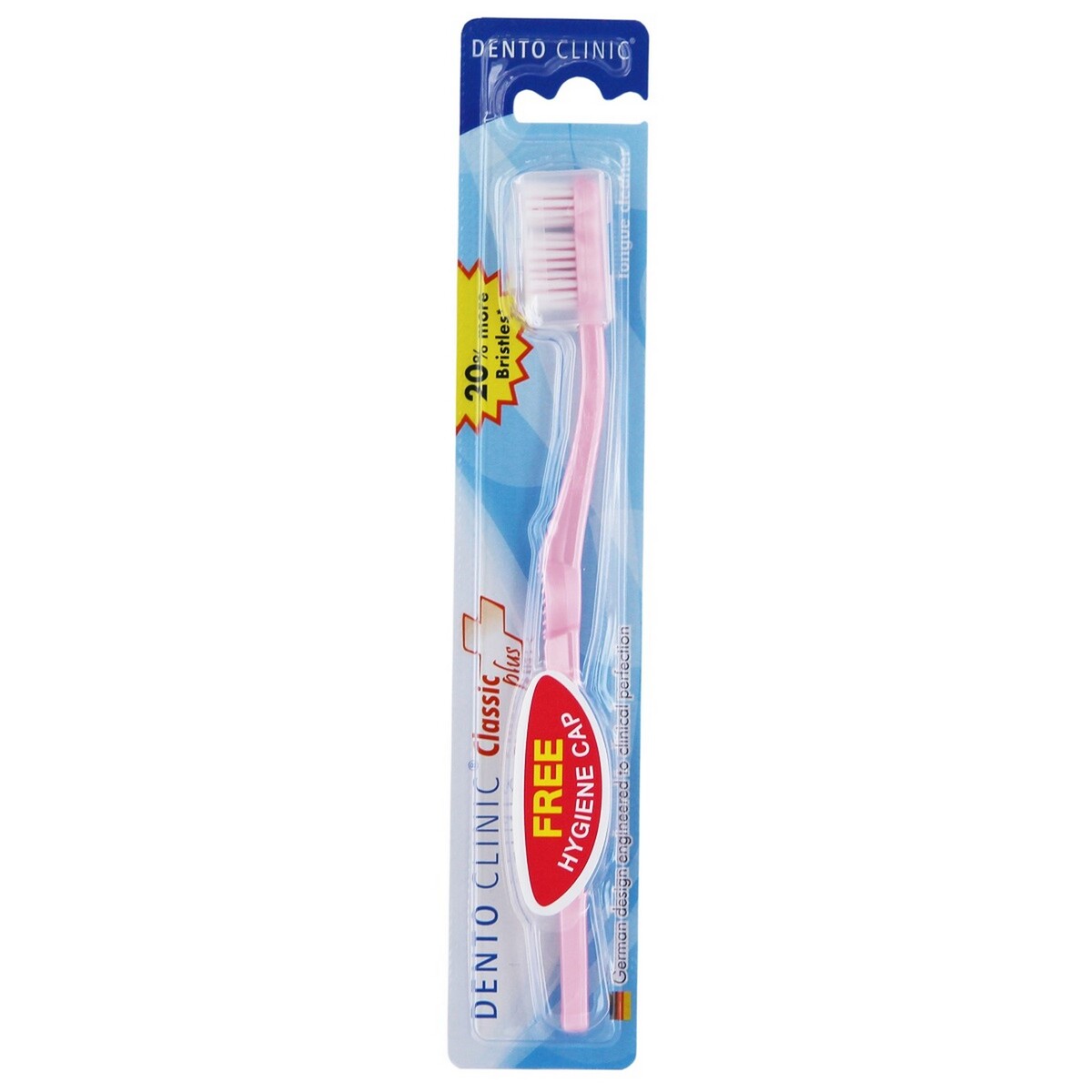 Dento Clinic Tooth Brush Classic Plus 1pc Assorted Colours