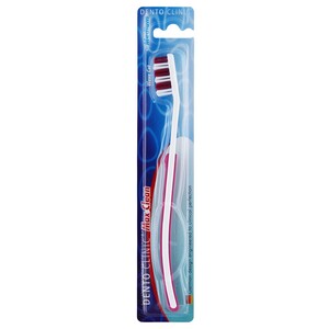 Dento Clinic Tooth Brush Max Clean Medium 1pc Assorted Colours