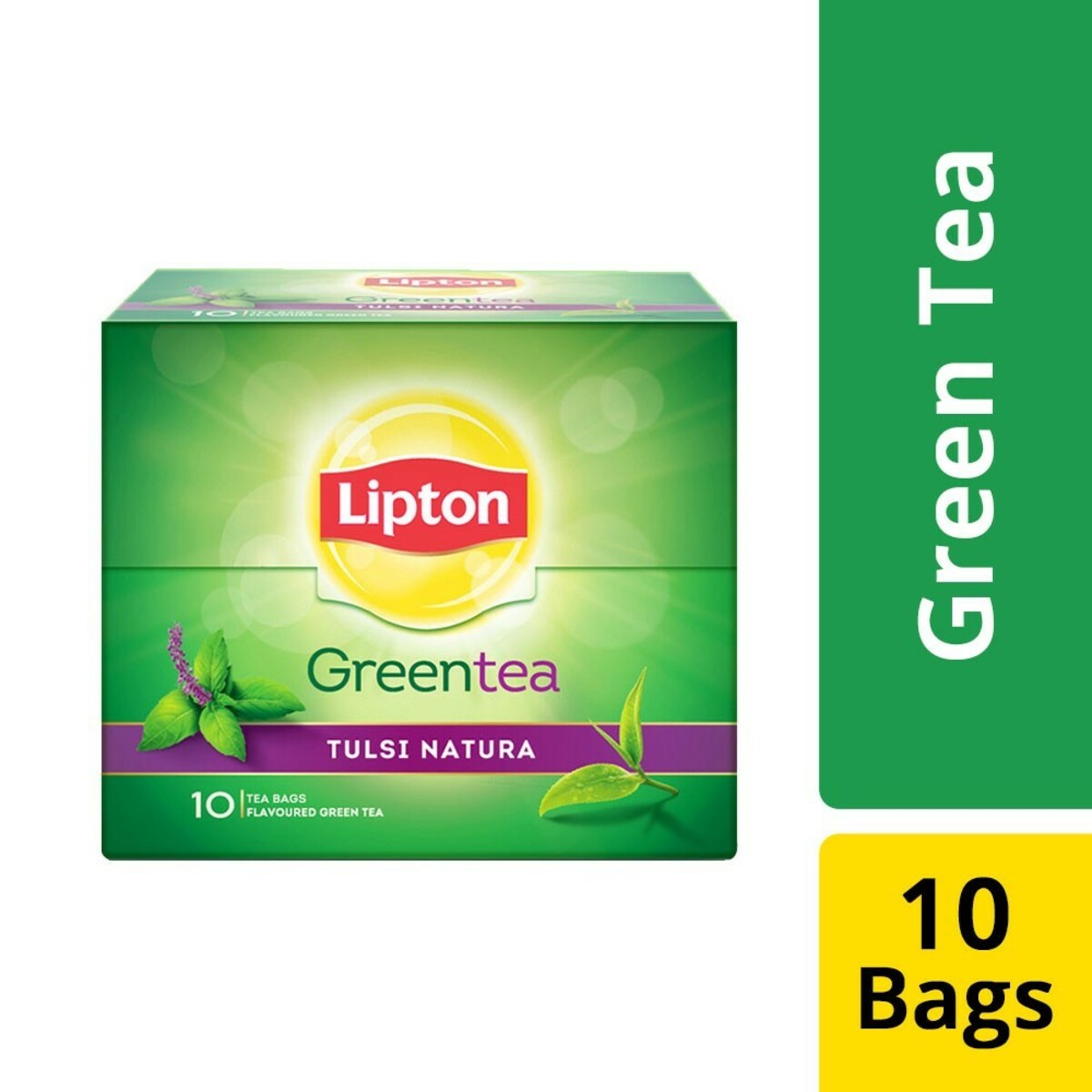 Lipton Green Tea Tulsi Natura 10 Tea Bags