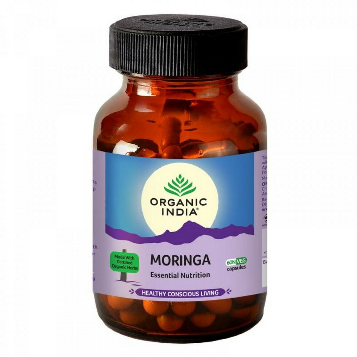 Organic India Moringa Capsules 60's