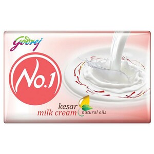 Godrej No1 Soap Kesar & Milk 150g 3+1 Free