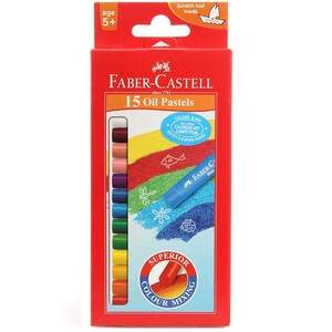Faber Castell Oil Pastels 15 Color 123015