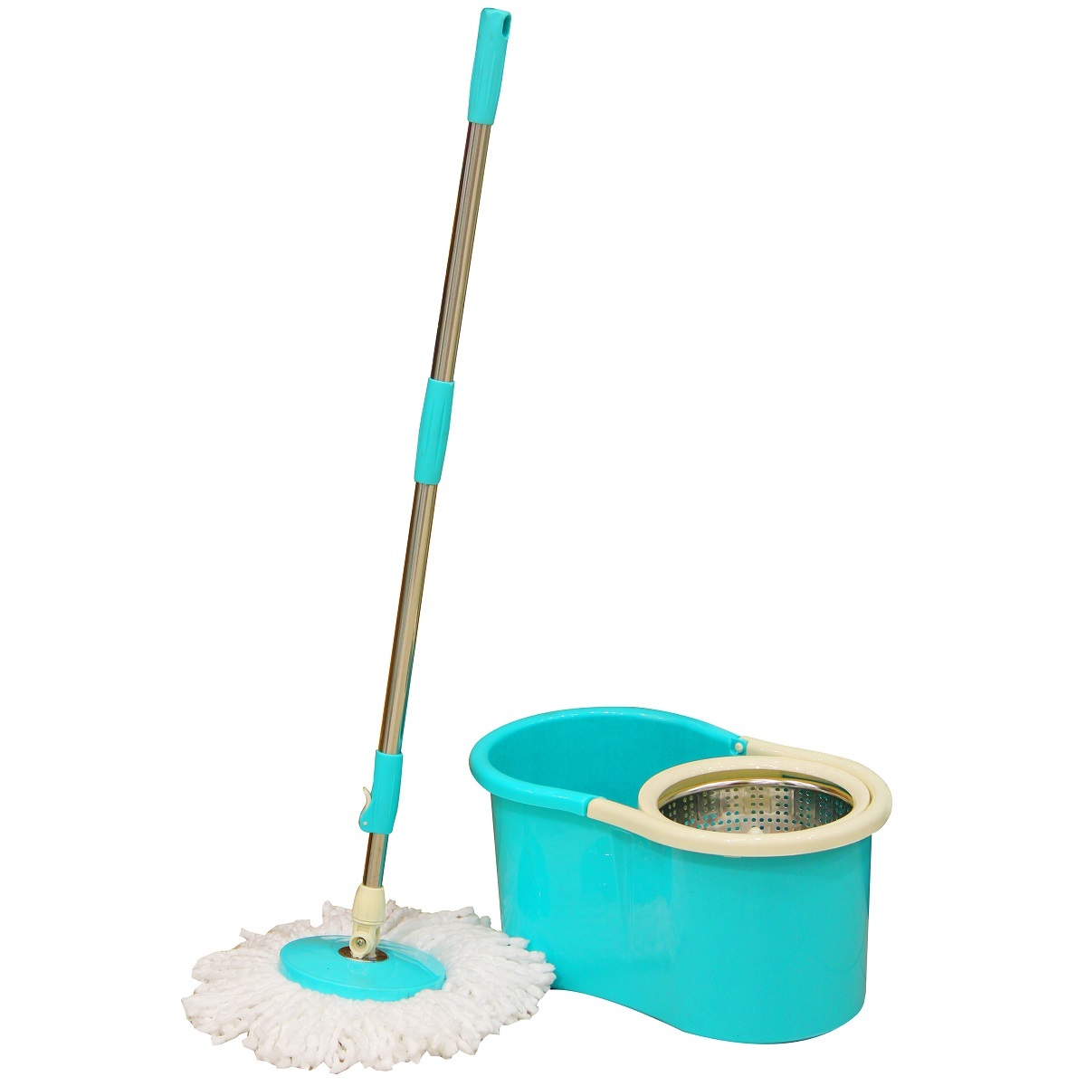 Lulu Spin Mop with Steel Tub LJD004