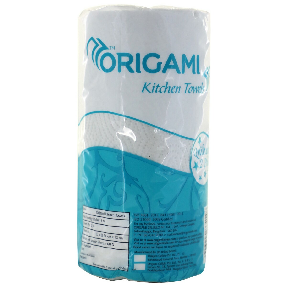 Origami Kitchen Towel 2 Ply 250g 1 Roll