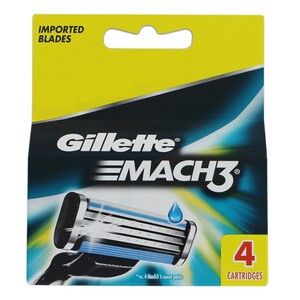 Gillette Cartridge Mach3 4's