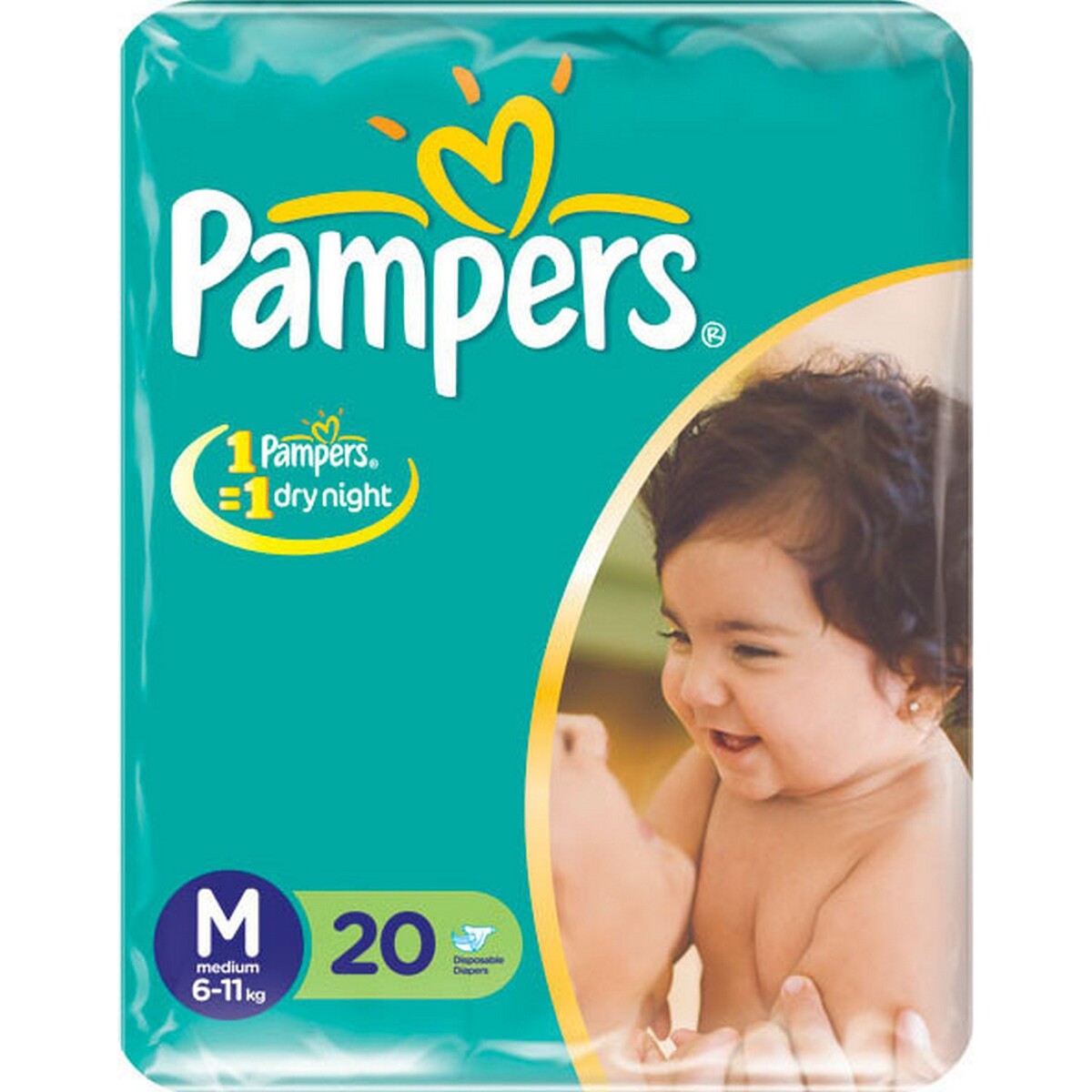 Pampers Diaper Imax Medium 20's