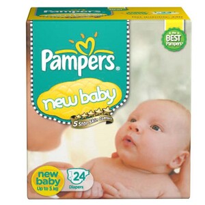 Pampers Active Baby New Baby 24's