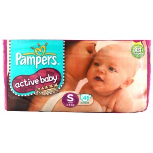 Pampers Active Baby Small 46's