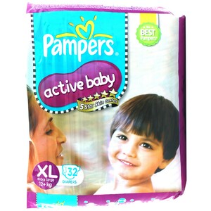 Pampers Active Baby Extra Large 32's