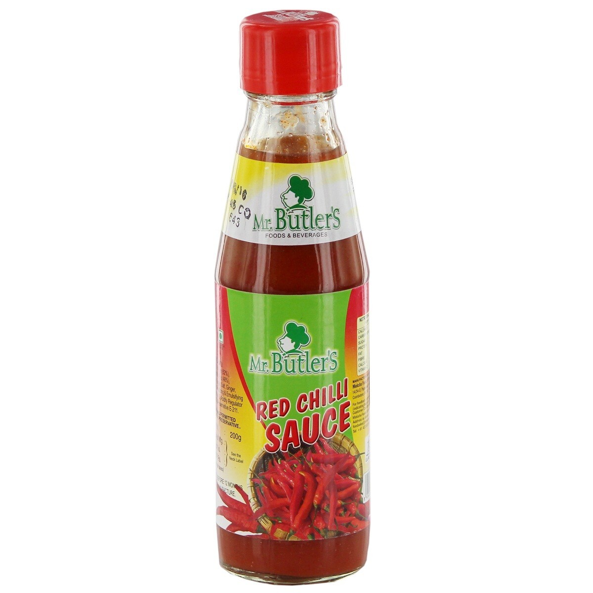 Mr.Butlers Red Chilli Sauce 200ml