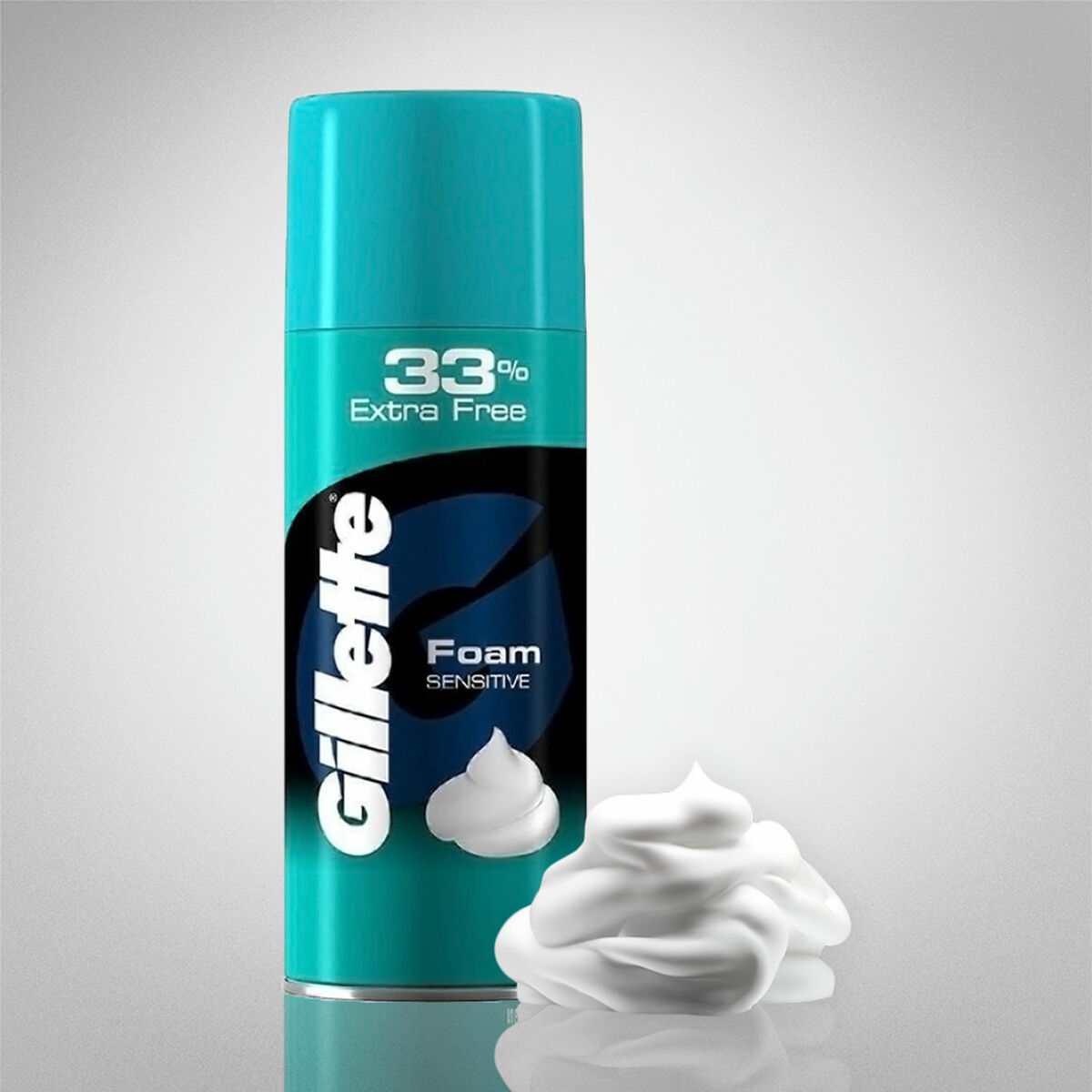 Gillette Shaving Foam Sensitive 418g