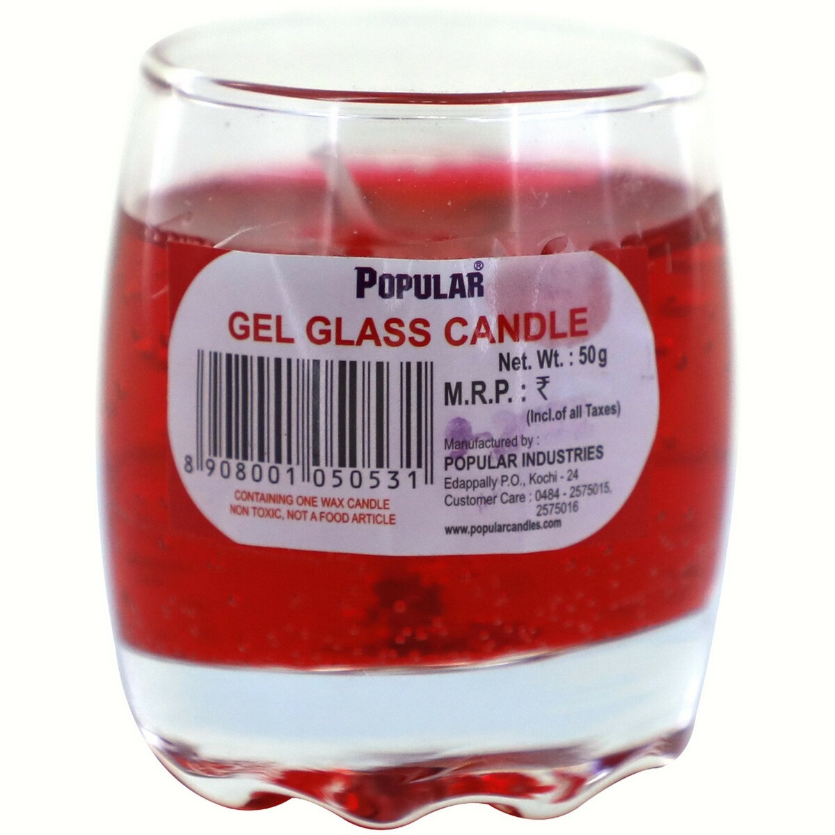 Popular Candlegelglass 6 Cm Assorted
