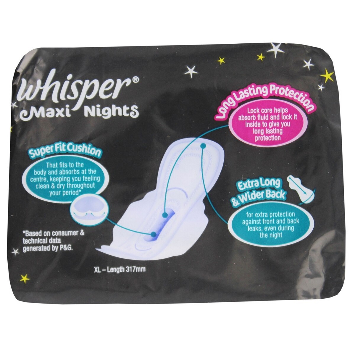 Whsiper Maxi Overnight XL 7's