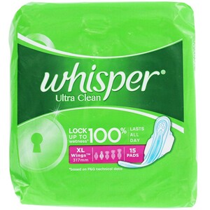 Whisper Ultra Clean XL 15's