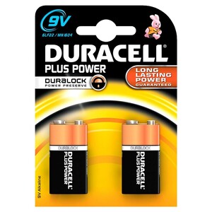Duracell Ultra Alkaline Battery 9V 2pc