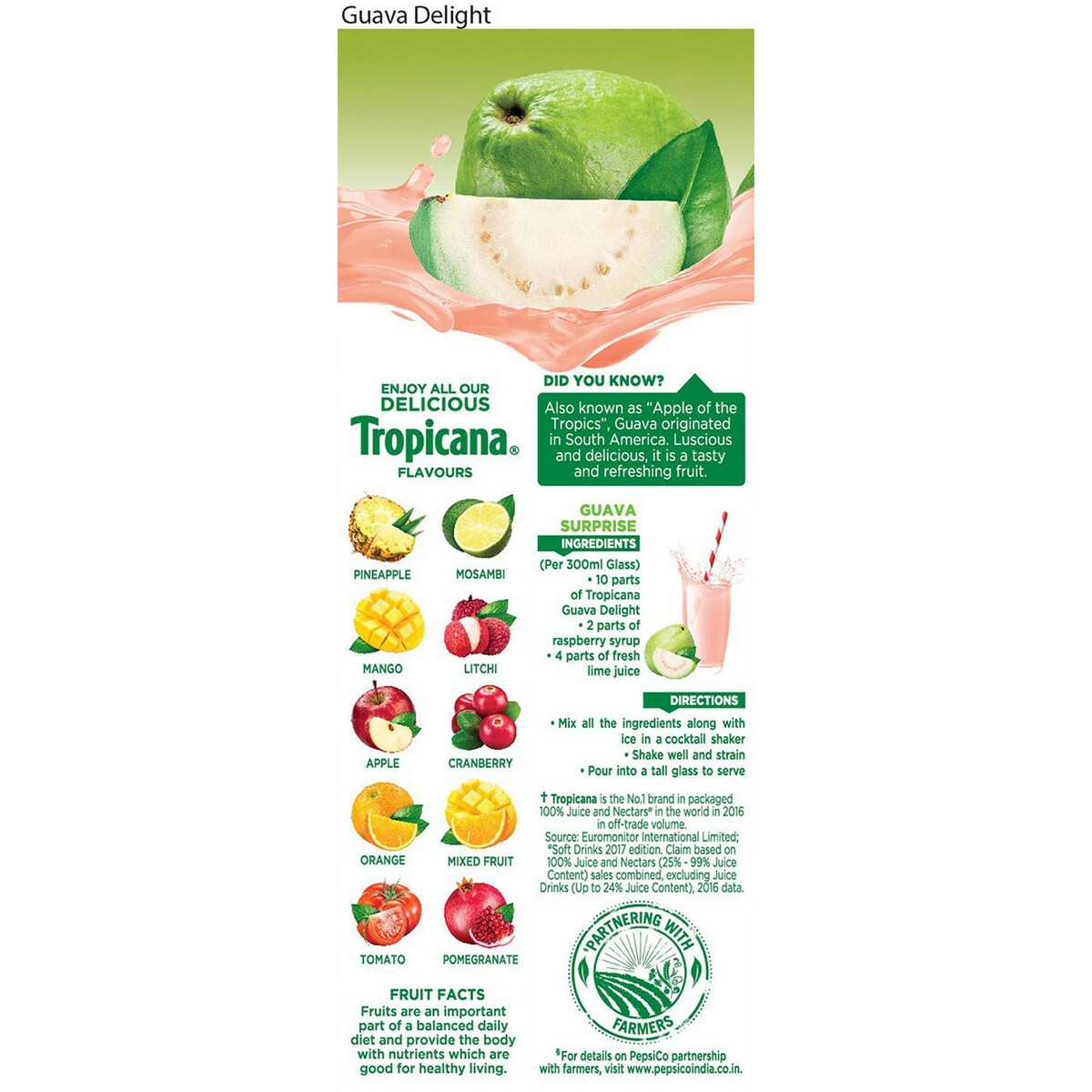 Tropicana Guava Delight 200ml