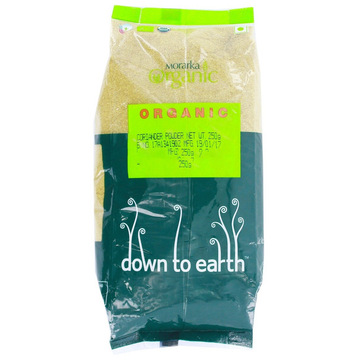 Down to Earth Organic Coriander Powder 250g