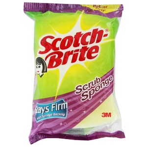 Scotch Brite Spong Scrub 8 Cm x 5 Cm 1's