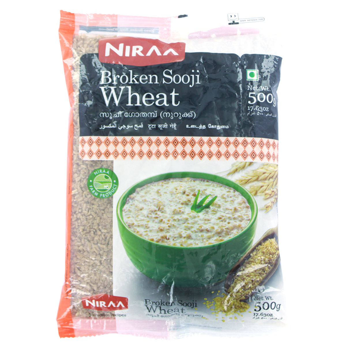 Nirapara Broken Sooji Wheat 500g