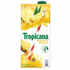 Tropicana Fruit Juice Pure Pineapple 1Litre