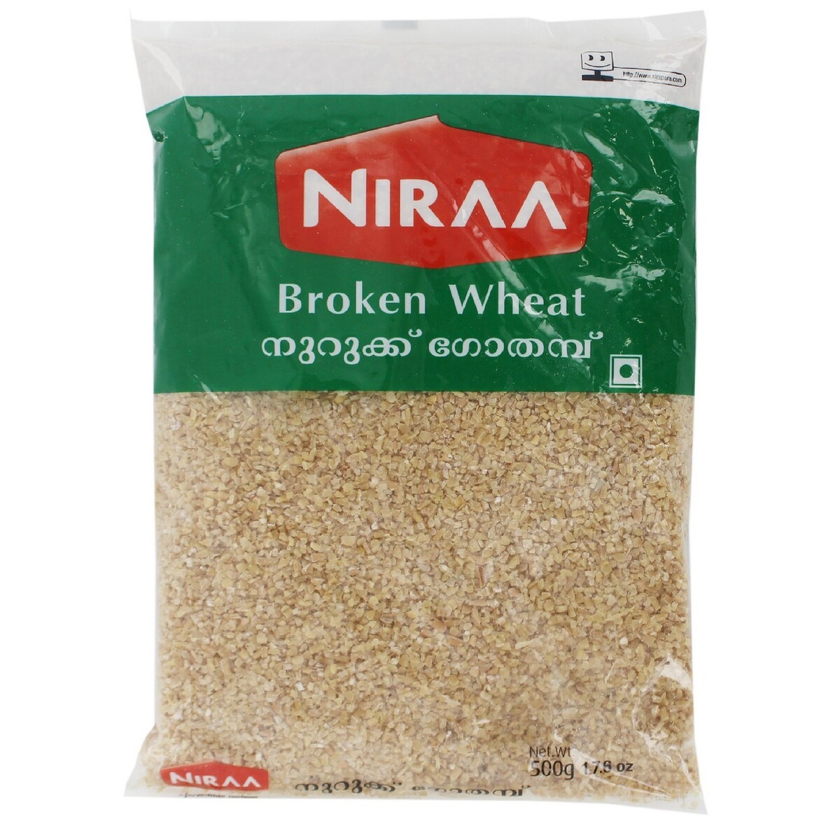 Niraa Broken Wheat 500g
