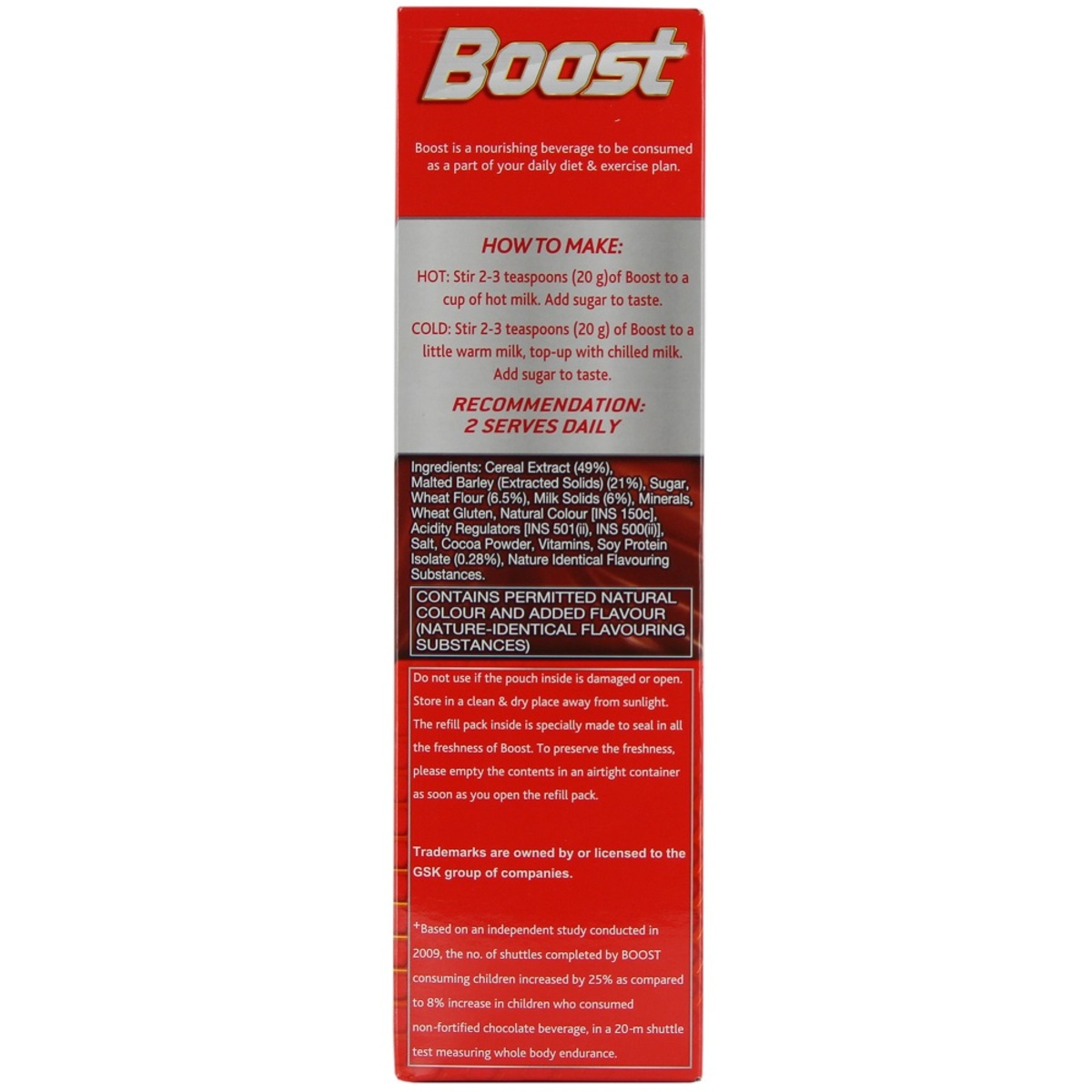 Boost Energy Drink Refill 500g