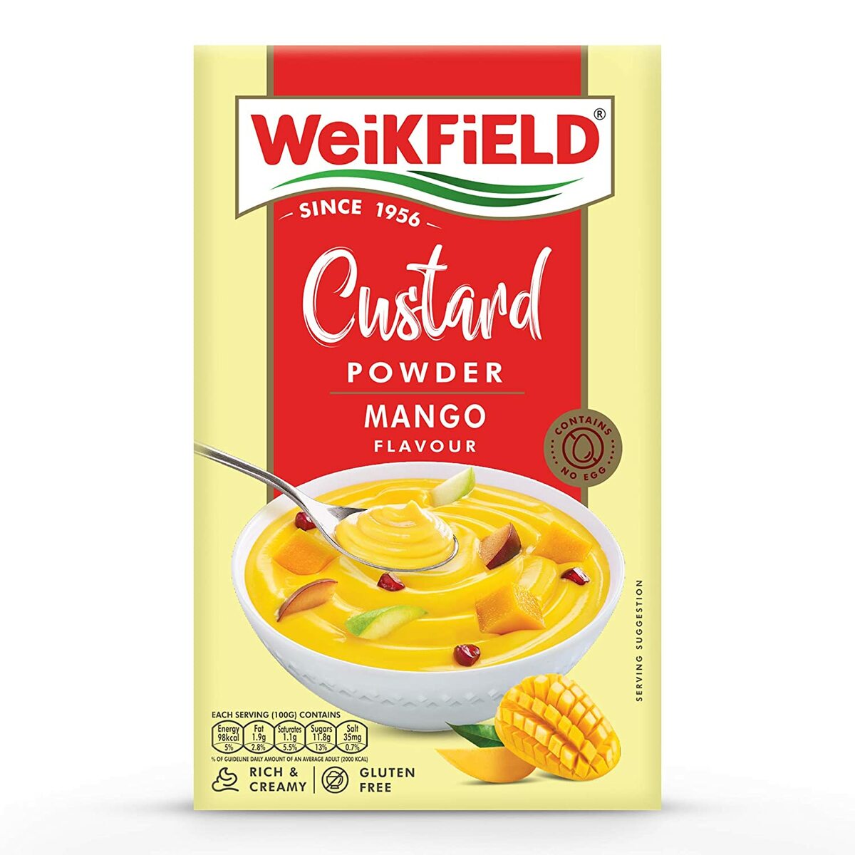 WeikField Custard Powder Mango 75g Packet