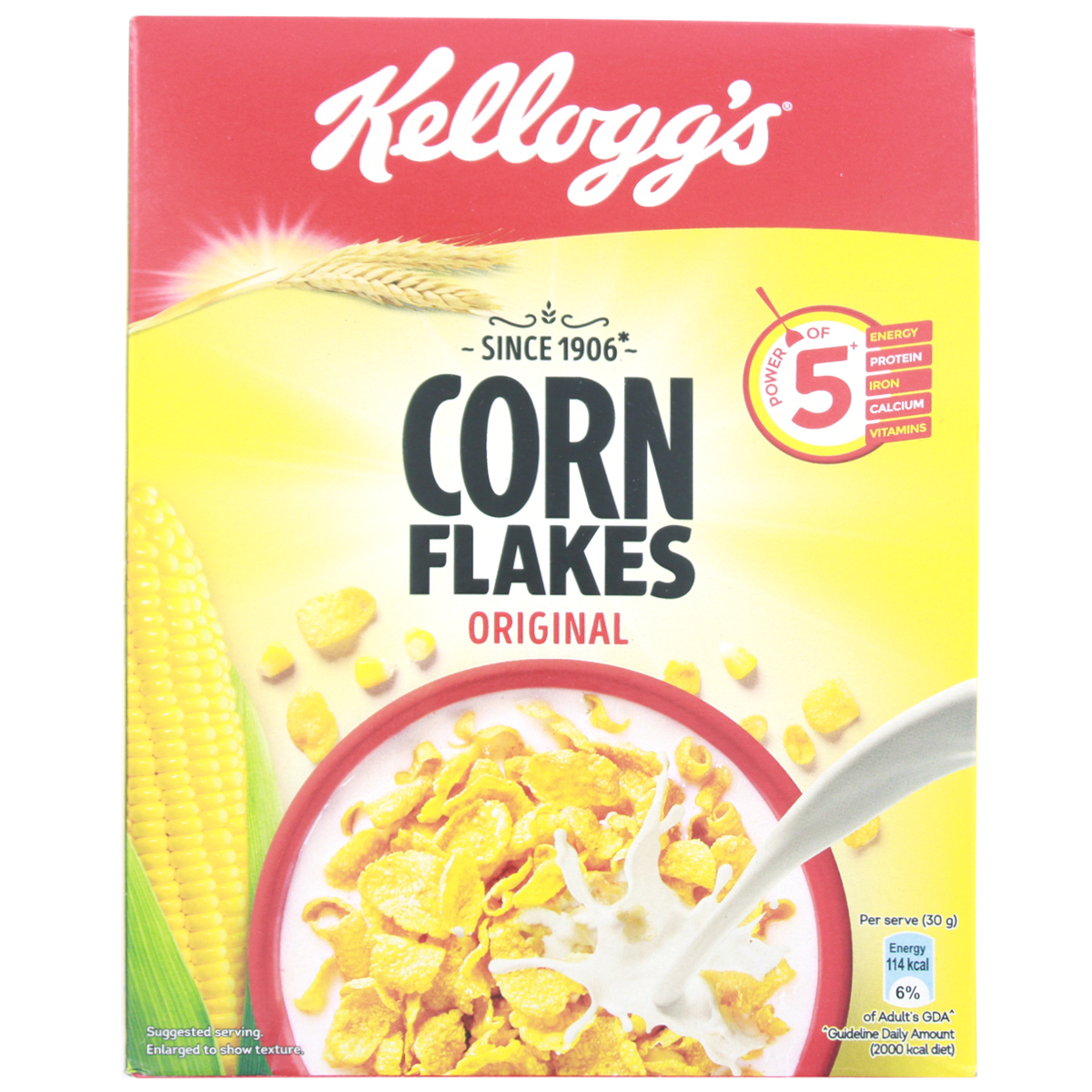 Kellogg's Corn Flakes Original  Power of 5: Energy, Protein, Iron