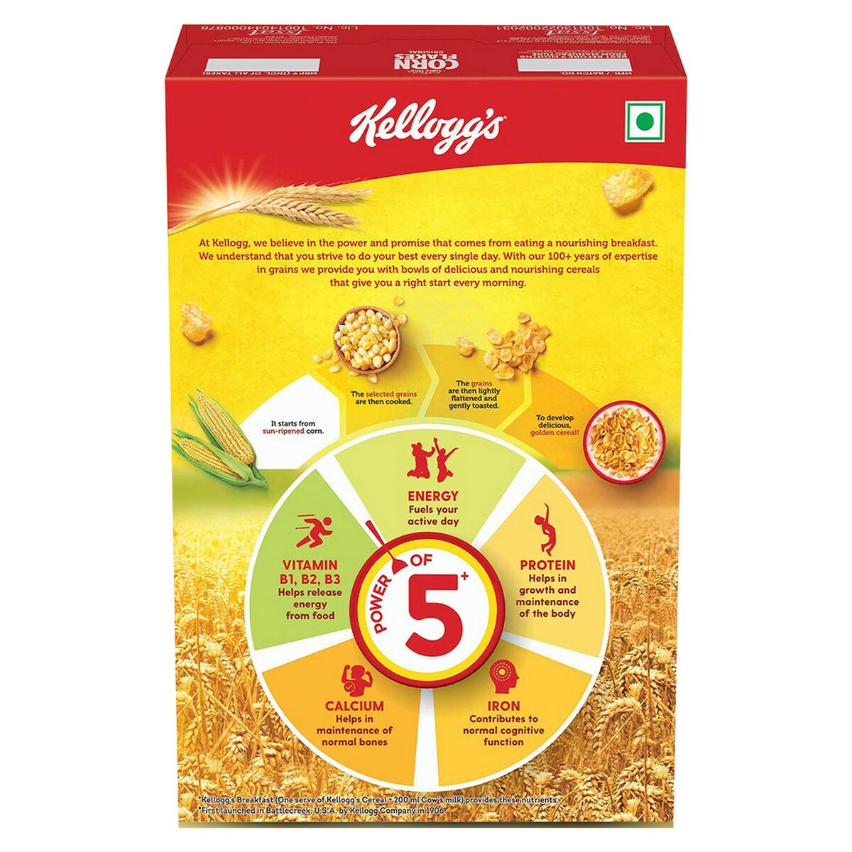 Kellogg's Corn Flakes Original & The Best  250g