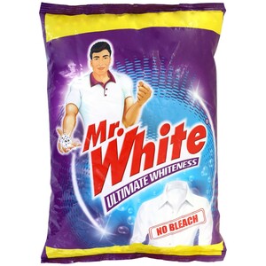 Mr.White Washing Powder 3Kg + 1Kg free