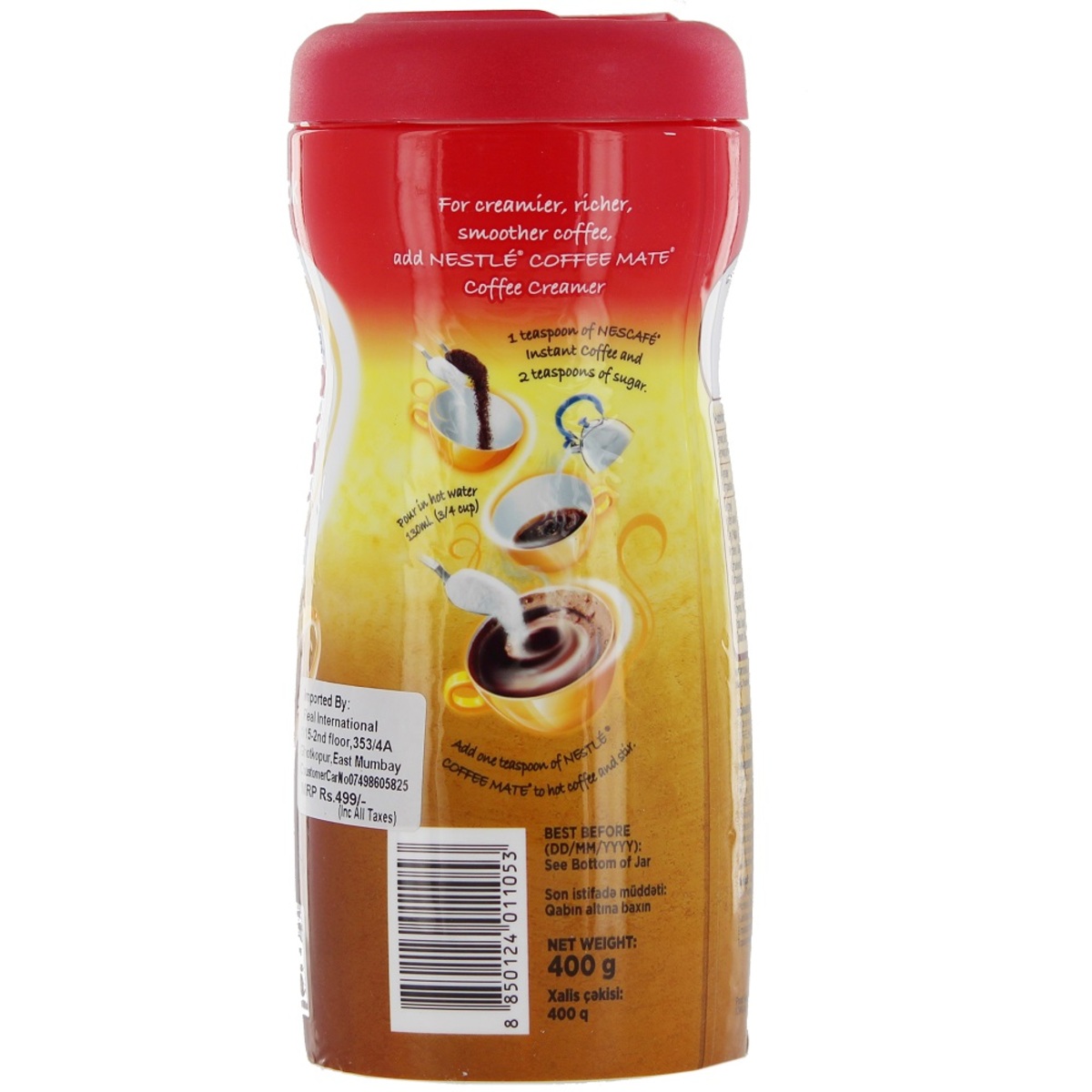 Nestle Coffee Mate Jar 400g