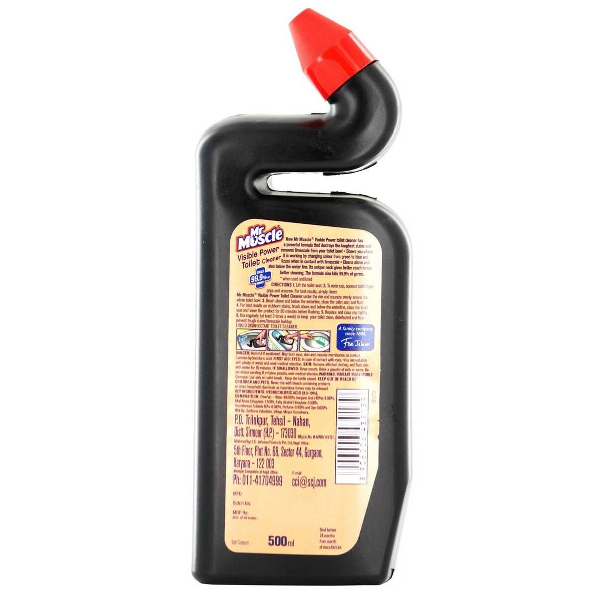 Mr. Muscle Visible Power Toilet Cleaner 500ml