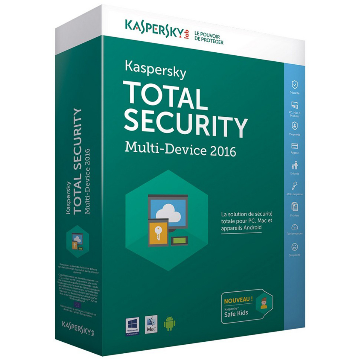 Kaspersky Multi Device Total Security 1 User