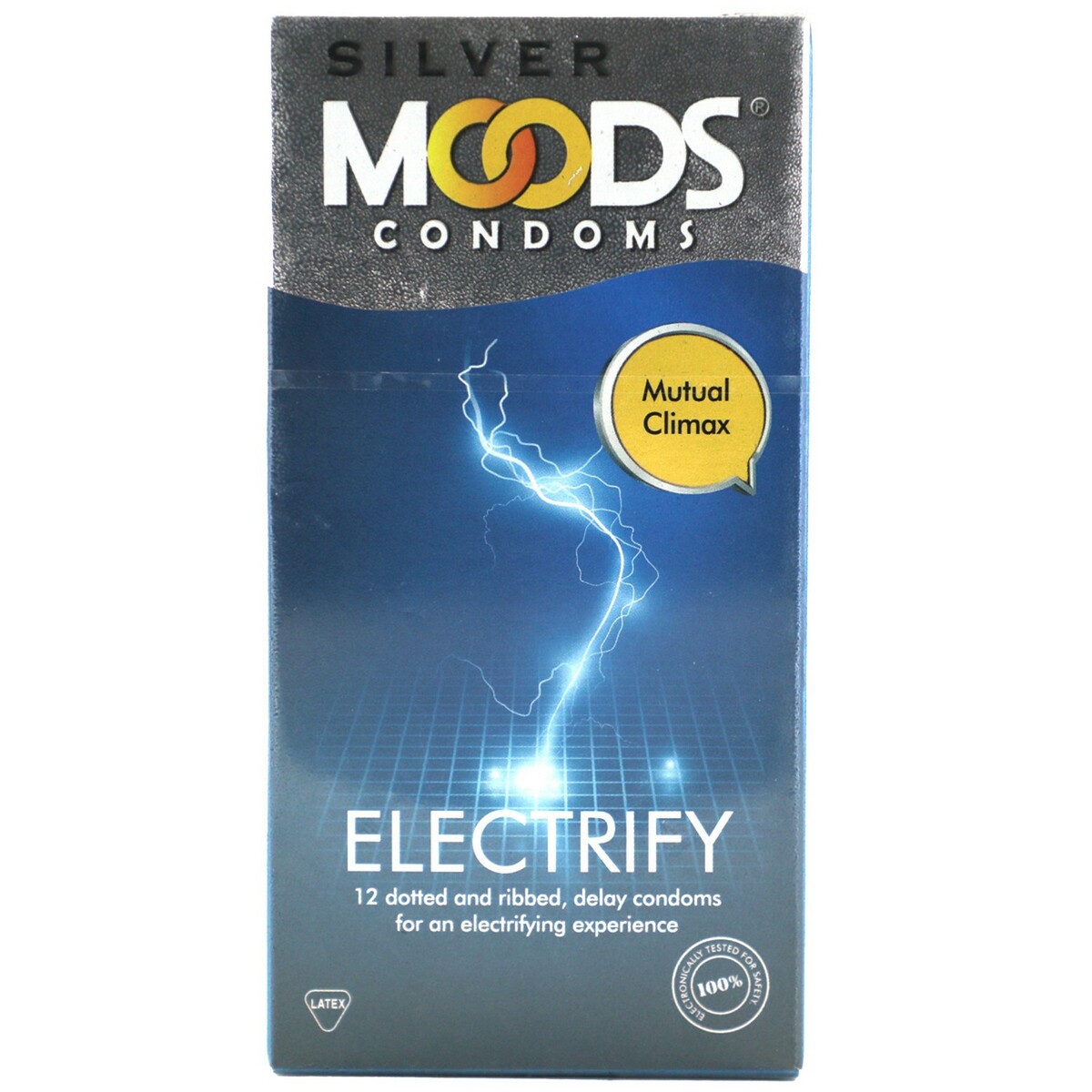 Moods Condom Silver Electrify 12's