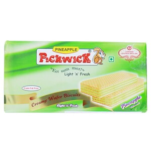 Pickwick Creamy Wafer Biscuit Pineapple 75g