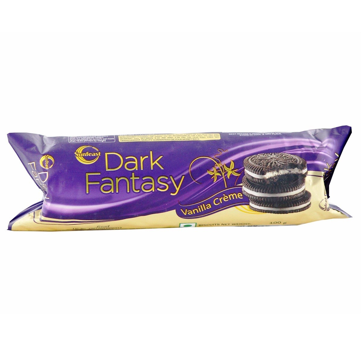Sunfeast Dark Fantasy Vanilla Creme 92.5g